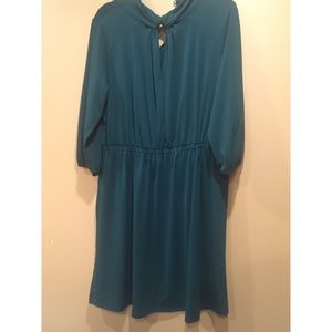 Emerald green H&M dress